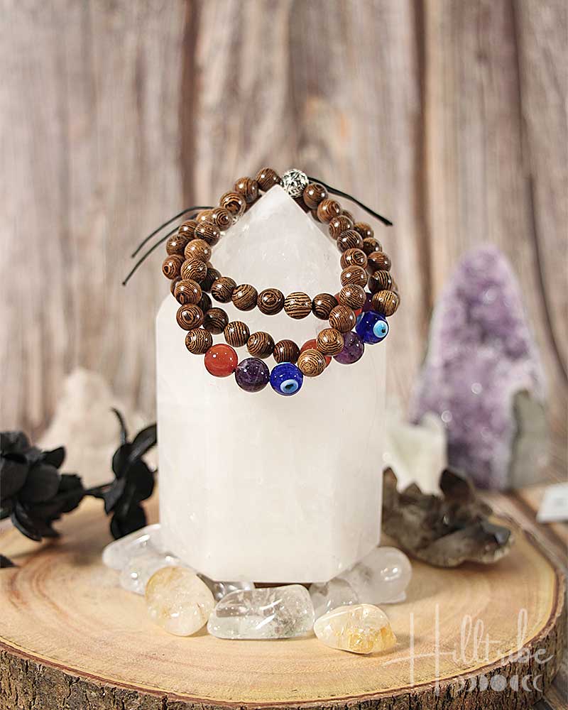 Spell Me Protection Bracelet from Hilltribe Ontario