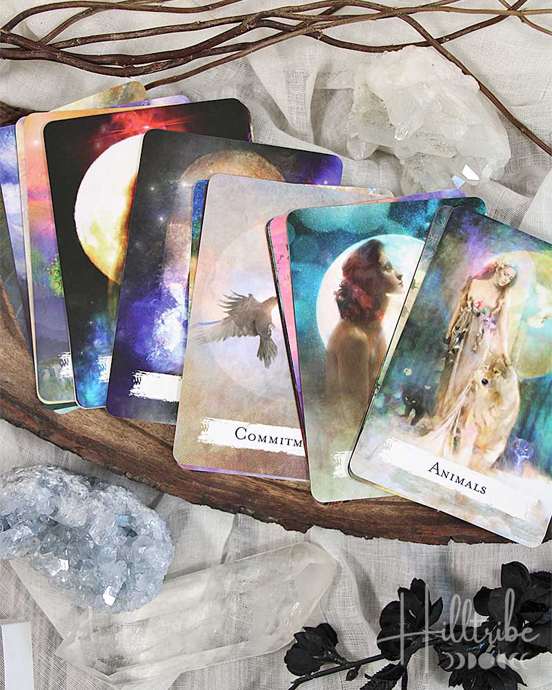 Spellcasting Oracle Cards: A 48-Card Deck and Guidebook from Hilltribe Ontario