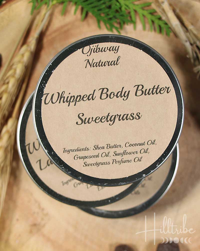 Sweetgrass Whipped Body Butter from Hilltribe Ontario