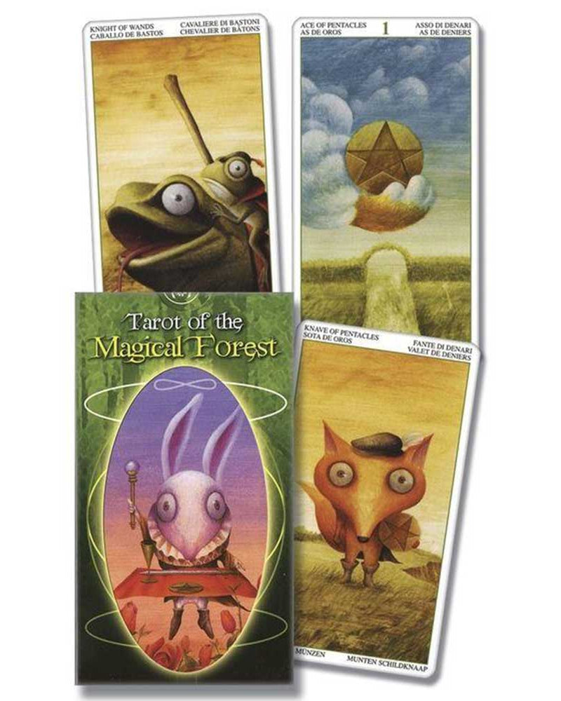 Tarot of the Magical Forest from Hilltribe Ontario