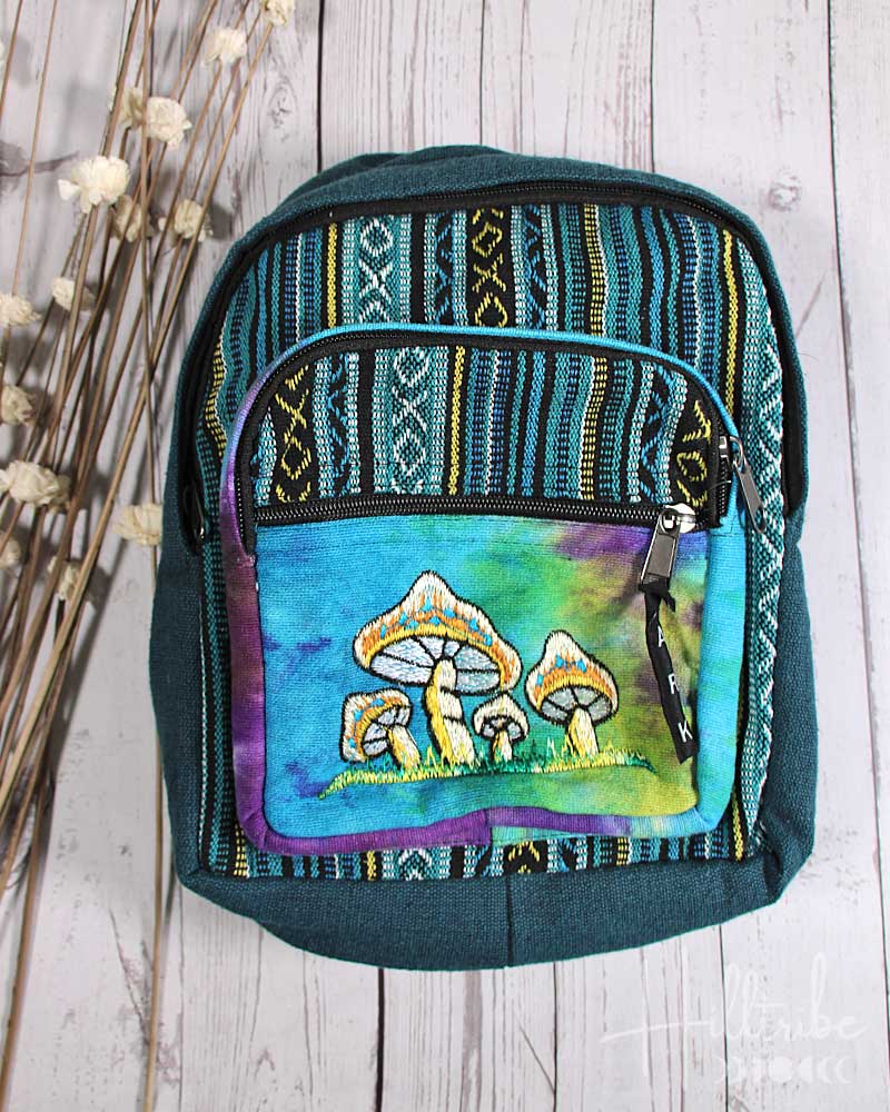 Teal Alice Mini Backpack from Hilltribe Ontario