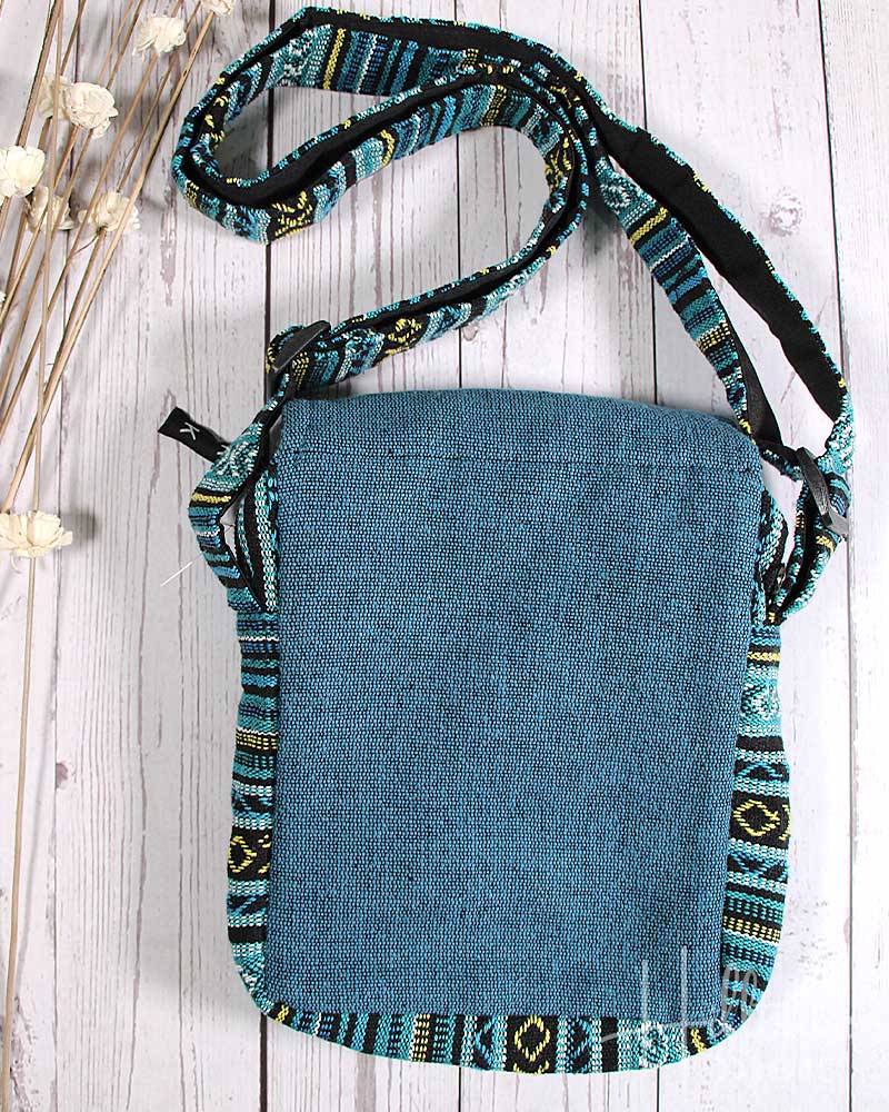 Teal Alice Small Crossbody Bag from Hilltribe Ontario