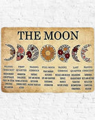 The Moon Metal Wall Plaque from Hilltribe Ontario