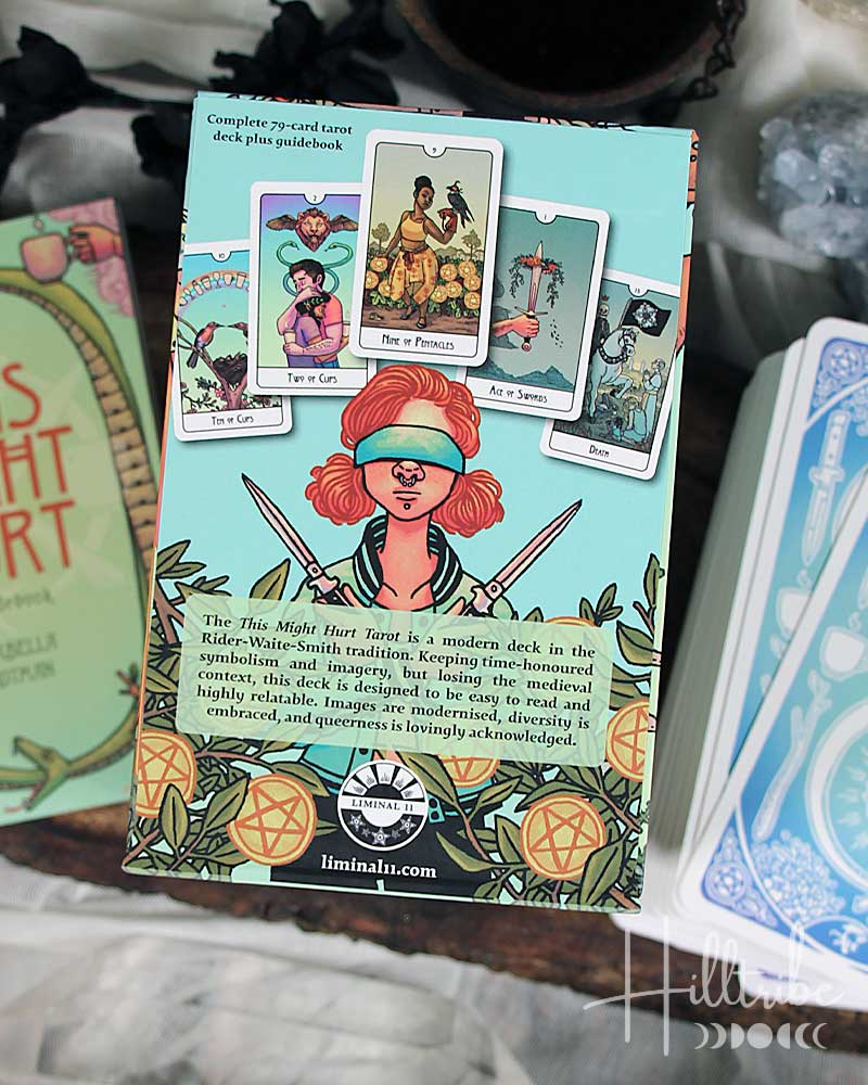 This Might Hurt Tarot Deck from Hilltribe Ontario