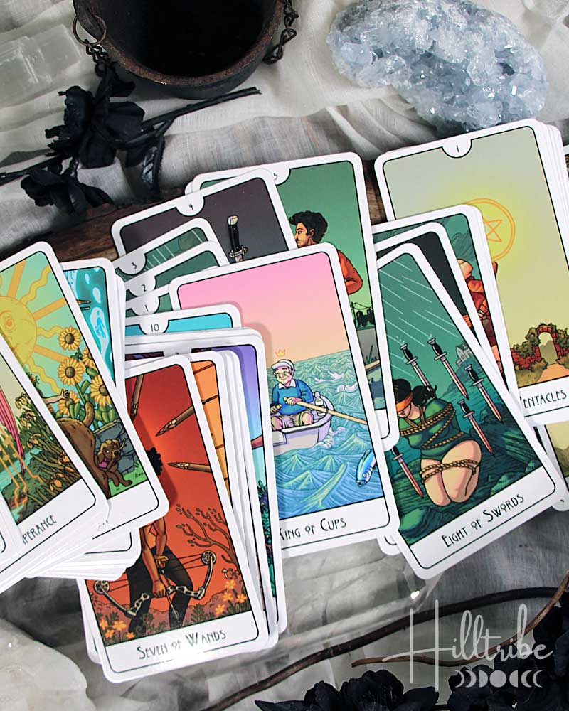 This Might Hurt Tarot Deck from Hilltribe Ontario