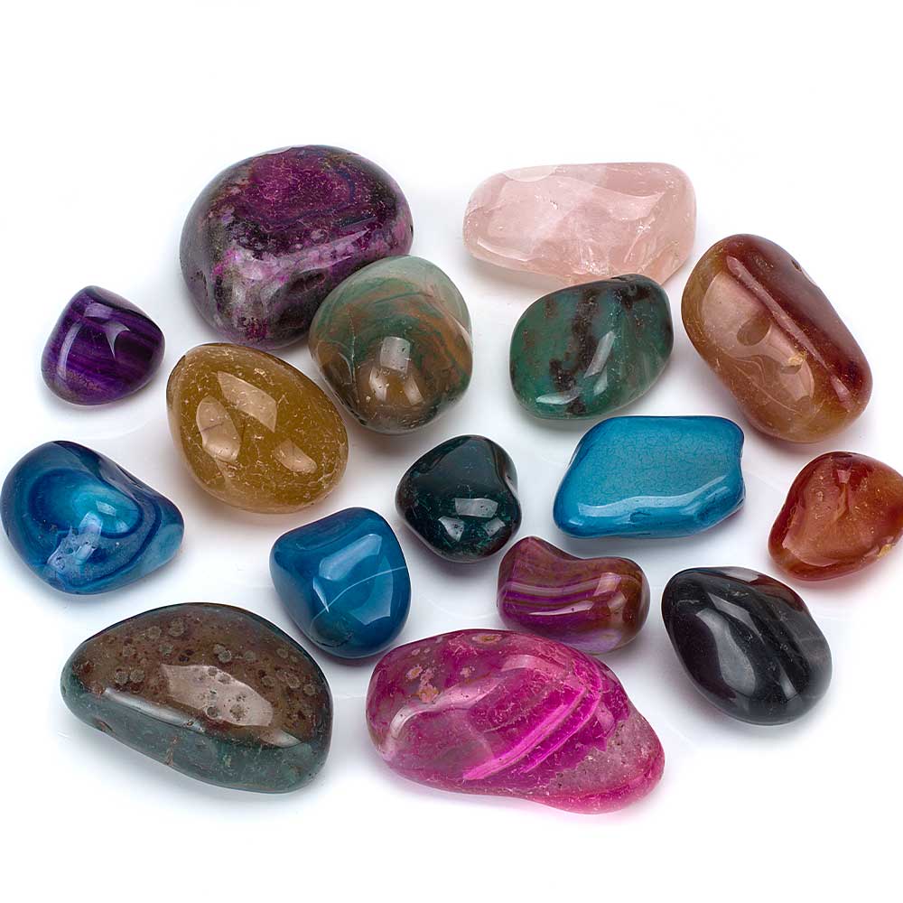Treasure Stones & Gem Bag from Hilltribe Ontario