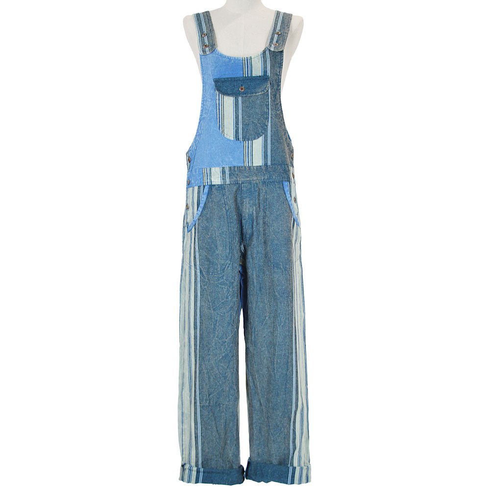 Turquoise Indica Overalls from Hilltribe Ontario