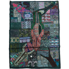 Vintage Recycled Sari Tapestry from Hilltribe Ontario