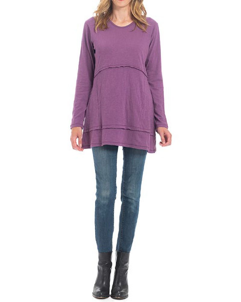 Violet Organic Cotton Tessa Tunic from Hilltribe Ontario