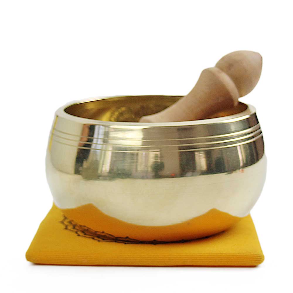 Wheel of Life Singing Bowl Gift Set Medium from Hilltribe Ontario