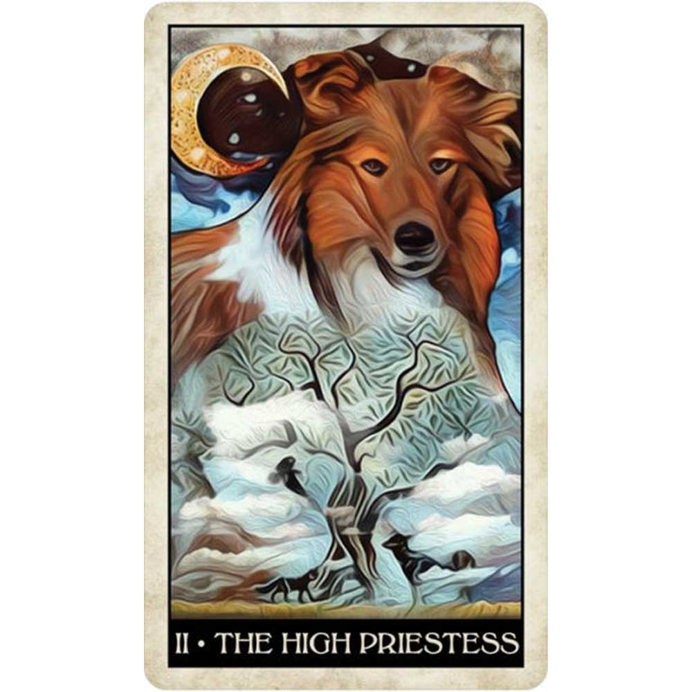 Wise Dog Tarot from Hilltribe Ontario