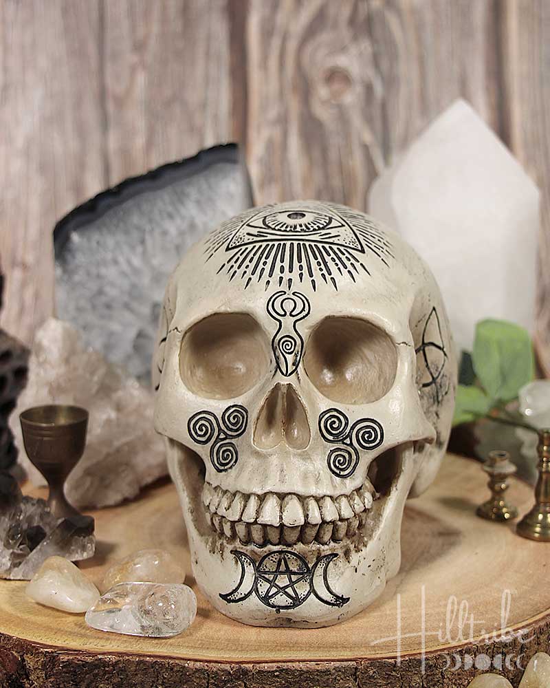Witchcraft Skull from Hilltribe Ontario