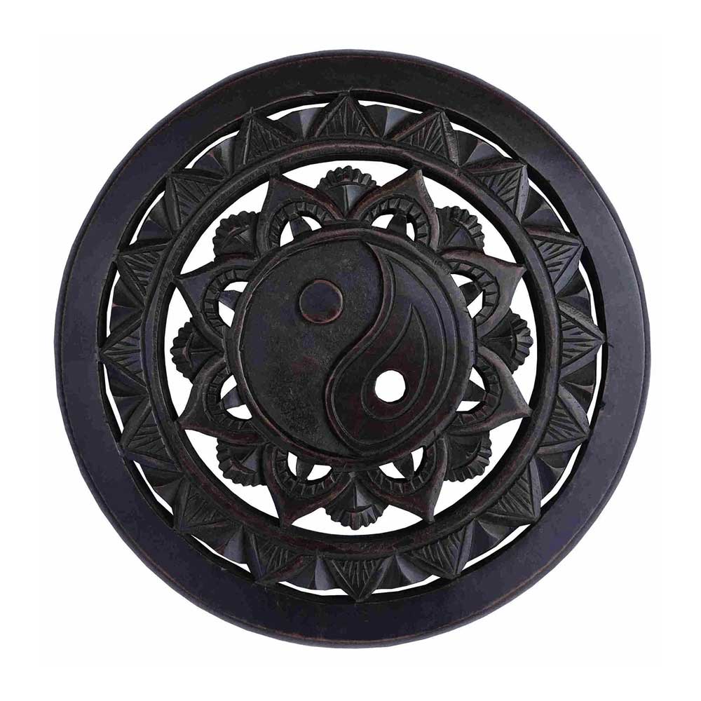 Yin Yang Wood Wall Art from Hilltribe Ontario